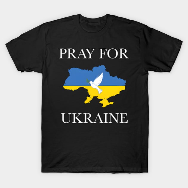 Pray For Ukraine T-Shirt by jasper-cambridge